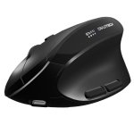 Owlotech EM500 Kabellose ergonomische Maus Schwarz