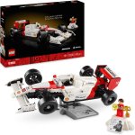 Icone Lego McLaren MP4/4 e Ayrton Senna