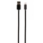 Cabo Muvit USB para USB-C 2A Conector Magnético Macho/Macho 1,2m Preto