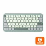 ASUS Marshmallow KW100 Teclado Sem Fios RF + Bluetooth Green Tea (PT)