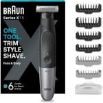 Braun XT5200 Cortapelos Inalámbrico Negro