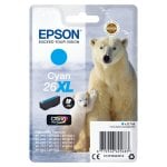 Cartuccia Epson Polar Bear 26XL ciano