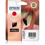 Cartouche Epson Flamingo T0877 rouge