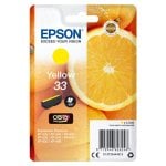 Epson Oranges Singlepack Jaune 33 Encre Claria Premium