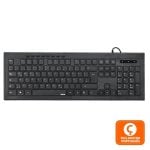 Tastiera portoghese Hama Anzano USB QWERTY Nera