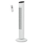 Ventilateur Rowenta Eole VU6871 Tour Blanc Silencieux Télécommandé 3 Vitesses