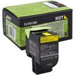 Cartucho de toner Lexmark 802SY 1 unidade(s) Original Amarelo