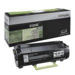Lexmark 512HE Tonerkartusche 1 Stück(e) Original Schwarz