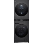 LG WT1210BBF.APBQKIS Lavasecadora Independiente de Carga Frontal 12Kg/10Kg A Negra