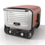 Ninja OO101EU Barbacoa/Parrilla Exterior Electricidad 2400W + Carbón Vegetal Negra/Roja