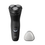 Rasoio Elettrico Viso Philips Shaver 1000 Series S1141/00 Senza Filo 40min Uso a Secco 3 Testine