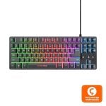 Trust GXT 833 Thado TKL Tastiera USB QWERTY Portoghese Nera