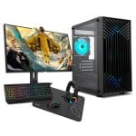 PC Racing Top Gaming AMD Ryzen 7 8700G/32GB/2TB SSD + monitor FullHD da 27" + combo gaming