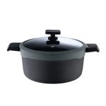 Masterpro Gastro Reeco MP Cacerola de Aluminio Forjado con Tapa Ø28x13.5cm 7.2L Negra Masterpro Gastro Reeco MP Cacerola de Aluminio Forjado con Tapa Ø28x13.5cm 7.2L Negra