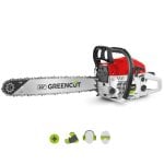 Greencut GS620X Motosierra a Gasolina 55CC Espada 500mm