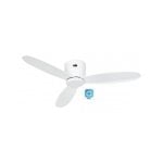 Ventilador de Teto CasaFan Eco Plano II 132cm Branco Wi-Fi DC