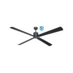 Ventilador de Teto CasaFan Eco Neo III 180cm WiFi Preto/Teca DC