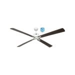 Casafan Eco Neo III 180cm 943415W WLAN Deckenventilator Walnuss/Walnuss und Kirsche