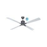 Deckenventilator CasaFan Eco Neo III 152 cm WLAN Silber Wengué