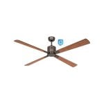 Casafan Eco Neo III 152 cm 949303 W Bronze/Schwarz und Teak WiFi Deckenventilator