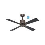 Casafan 949101w Eco Neo III 103cm Bronze/Schwarz und Teak WiFi Deckenventilator