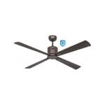 Ventilador de Teto CasaFan Eco Neo III 132cm WiFi Bronze Cerezo Nogueira