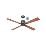 Ventilador de Teto CasaFan Eco Neo III 132cm WiFi Bronze/Preto e Teca