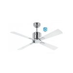 Casafan Eco Neo Iii Deckenventilator 103 cm 948131 W, helles Chrom/Weiß oder Hellgrau, mit WLAN