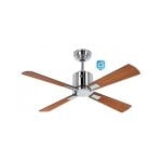 Casafan Eco Neo III 103cm 948101W Motor Helles Chrom Deckenventilator Mit WLAN
