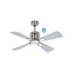 Deckenventilator CasaFan 942041w Eco Neo III 92cm Silber Wengue WiFi