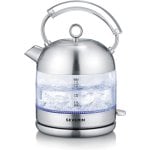 Chaleira de água de vidro retrô Severin Wk 3459 1,7 litro 2.400 W