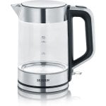 Severin WK 3420 Hervidor de Agua 1.7 L 2200W Cristal/Acero Inox