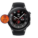 OnePlus Watch 2 Black Steel Reloj Smartwatch Amoled 140-210mm Negro