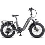 Bicicletta Elettrica Fafrees F20 Master Batteria 500W 1080Wh Autonomia 110km Grigio Canna di Fucile