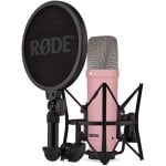 Microfono a condensatore Rode NT1 Signature Studio rosa