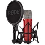 Microfono a condensatore Rode NT1 Signature Studio rosso