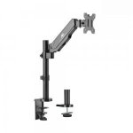 Maclean Mc-775 Soporte de Escritorio para Monitor 32" VESA 100x100 Max 8Kg Gris