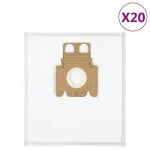 Saco Aspirador vidaXL Miele K 20 Unidades Tecido Não Tecido Branco