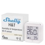Sensor de Temperatura e Humidade Shelly H&T Gen3 Wi-Fi Bluetooth Dados Gratuitos