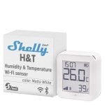 Sensor de Temperatura e Umidade Shelly H&T Gen3 Wi-Fi Bluetooth Autonomia Longa
