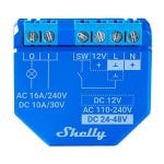 Relais Wi-Fi Shelly Plus 1 Bluetooth Zigbee Contrôle universel, Protection thermique
