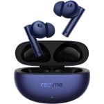 Cuffie Bluetooth Realme Buds Air 5 blu con cancellazione attiva del rumore da 50 dB