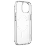 Funda para móvil Belkin SHEERFORCE Transparente Antimicrobiana Compatible MagSafe para iPhone 15 Pro Max