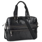 Cartella per laptop Lois Alvord fino a 15,6" Nera