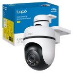 Tapo TC40 Cámara de Vigilancia 360º Exterior, 1080p, Detección IA Gratuita, Visión Nocturna a Color