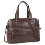 Cartella per laptop Lois Alvord fino a 15,6" Marrone
