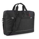 Jaslen Norwich Laptop-Aktentasche 15,6 Zoll Schwarz