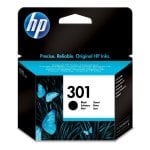Cartouche d'encre noire d'origine HP 301