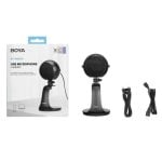 Boya BY-PM300 Micrófono de Escritorio Cardioide USB Aux 3,5 Mm