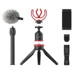 Boya BY-VG330 Kit de Video Vlogger para Smartphone con Micrófono de Condensación BY-MM1
